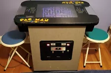 Vintage Mrs. Pac Man Video Game Table Console 80s Bally Midway RARE