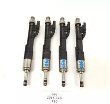 ✅ OEM BMW F22 F30 F82 M3 M4 S55 N26 N55 Engine High Pressure Fuel Injectors 4 pc