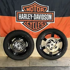 Harley Dyna M8 Streetbob Mag wheels tires rims Fxd FXDB FXBB STREET BOB