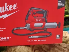 Milwaukee 2646-20 M18 18V Lithium-Ion Cordless Grease Gun 2 Speed NEW ✅