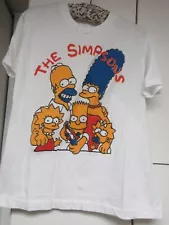 Vintage The Simpsons Cartoon T Shirt 1989 Family Portrait USA Single Stitch