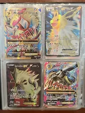 Pokemon Lot Binder Tons Of Full Arts Ex And Mega Cards