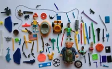 Vintage Lot of unknown Weapons, Accessories GI Joe, MOTU, Batman, 1980's???