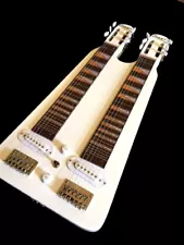 NEW SOLID 6/6 DOUBLE NECK HAWAIIAN ELECTRIC LAP STEEL GUITAR