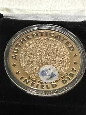 Houston Astros Bronze Medallion Minute Made Park Infield Dirt