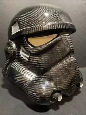 New ListingCustom Star Wars Imperial Storm Trooper Carbon Fiber Helmet Wearable Cosplay ð¤©