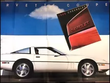 1989 Chevrolet Sales Brochure - Corvette poster - Caprice Camaro Iroc-Z RS