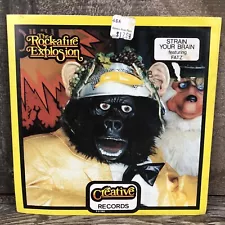 1983 Showbiz Pizza Rock-afire Explosion Strain Your Brain Born To Run 45 Record