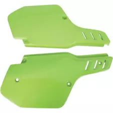 UFO Side Panels KX Green for Kawasaki KX500/KDX200/KX250 2-Stroke/KX125 (For: Kawasaki)