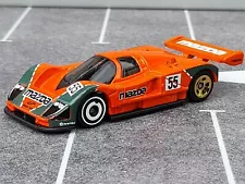 Hot Wheels Mazda 787B Orange / Green 1/64 New Loose