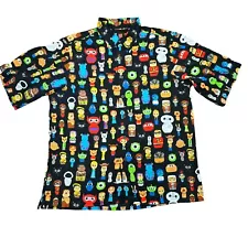 Disney Pixar Reyn Spooner Shirt Mens L Camp Hawaiian D23 Expo 2017 John Lasseter