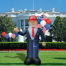 Mr. President Inflatable Trump Outdoor Decorations Independence Day Dark Blue