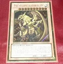 Yugioh, The Winged Dragon of Ra 1st Edition PGLD