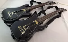 2 Activision Guitar Hero Live Wireless Controllers Xbox 360 PS3 No Dongle Lot