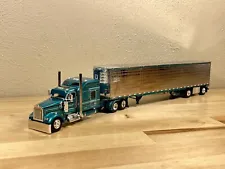 Dcp 1/64 Big Rigs #7 Kenworth W900 Reefer Semi Truck Farm Toy Limited Edition