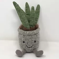 Jellycat Plush Silly Succulent Aloe Vera Plant Soft Stuffed Toy Cute Whimsical