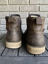 DANNER® BULL RUN CHELSEA 6" BROWN WORK BOOTS Sz 10.5 15481 EE Width