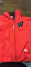 Toddlers Size 5T Wisconsin Badger Windbreaker