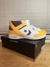 New -Converse Weapon 86 League Hi - Magic Johnson - Lakers High tops Shoes W/box