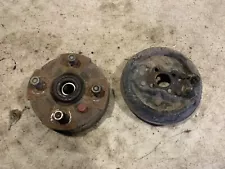 1995 honda fourtrax 200 trx200d 2x4 type 2 OEM Front Left Hub Brake Backing 143