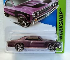 Hot Wheels 67 Chevelle SS 396 #232 Purple HW Workshop For Sale