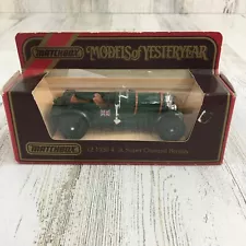 Matchbox 1988 Yesteryear Y2 Green 1930 4.5 Litre Super Charged BENTLEY Boxed