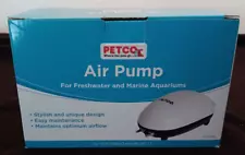 PETCO AIR PUMP AC-9902 FRESHWATER & MARINE AQUARIUMS FOR 12-93 GALLON TANKS-NIB