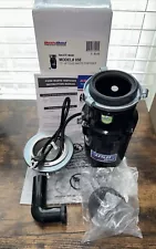 WasteMaid US-WM-058 8 Economy 1/2 HP Food Waste Disposer *New (Damaged Box)