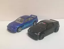 Honda Lot - '88 CRX JDM Performance- '10 Civic SI - Hot Wheels Made In Malaysia