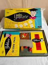 Yahtzee VTG 1967 Game in Original Box COMPLETE SET *(Last week for sale)*