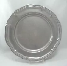 (1) Wilton Armetale COUNTRY FRENCH 10.5" Pewter Dinner Plate NWT *More Available