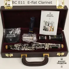 BUFFET CRAMPON E-flat Clarinet E11 Model BC2301-2-0W NWT, open for offers