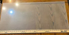 Frosted Green Plexiglass Sheet 15-1/2” W x 35-3/4” L x 1/8” T - Qty-1 Used