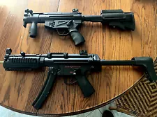 Lot of 2 All Metal H&K MP5 6mm BB AEG Working Condition