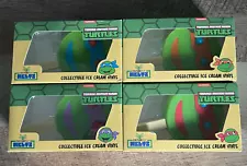 New CultureFly Teenage Mutant Ninja Turtles TMNT Ice Cream Vinyl Meltz Full Set