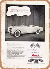 METAL SIGN - 1953 Nash Healey Ad Vintage Ad