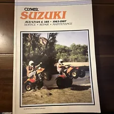 Clymer Suzuki ALT/LT125 & 185 1983-1987