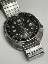 1975 SEIKO Original Diver Captain Willard 6105-8110, 44mm, Black Dial, Steel