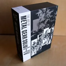 Art of Metal Gear Solid I–IV 1-4 artbook 2 volumes Studio Gallery Works slipcase
