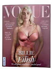 **BILLIE EILISH / LILA MOSS / LAURA HARRIER UK VOGUE MAGAZINE JUNE 2021**