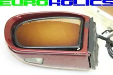 OEM MERCEDES W211 E500 03-06 Left Driver Side Door Mirror BURGUNDY BAD GLASS (For: 2004 E500)