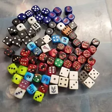 82 Mixed Random Mini Game Playing Dice