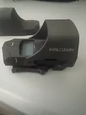 HOLOSUN HS510C 2 MOA Open Reflex Circle Dot Solar Power Holographic - Red Sight