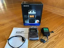 SONY PCM-D50 LINEAR PCM Recorder w/ box and accessories.