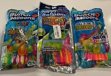 3Pack Water Balloons Fill and Tie 60 Seconds- NEW FAST SHIPPING