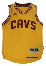 NEW Cleveland Cavaliers CAVS YOUTH Sizes S-M-L-XL Swingman Adidas Yellow Jersey