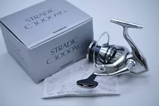 2023 Shimano Stradic C3000XG-M 6.4:1 Gear Spinning Reel Excellent W/Box