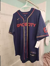 Houston Astros Space City LARGE jersey