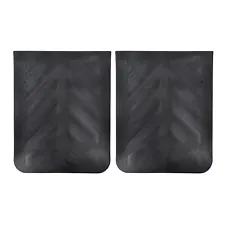 Pair 24" x 30" Mud Flaps Heavy Duty Rubber For Semi Truck Trailer Black