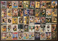 Lot of 50 Different BRETT FAVRE Football Cards HOF 1991-2023 FB2244